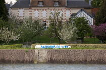 Bord de Seine. © Philip Plisson / Plisson La Trinité / AA22054 - Nos reportages photos - Seine [la]