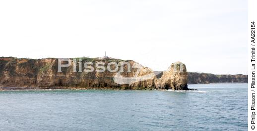 La Pointe du Hoc. - © Philip Plisson / Plisson La Trinité / AA22154 - Nos reportages photos - Site [14]