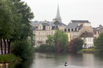 Canal from Caen to the sea © Philip Plisson / Pêcheur d’Images / AA22222 - Photo Galleries - Caen