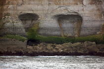 Cliffs at Pointe du Hoc. © Philip Plisson / Plisson La Trinité / AA22592 - Photo Galleries - Pointe du Hoc