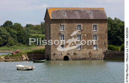 Le moulin de Mordreuc. - © Philip Plisson / Plisson La Trinité / AA22655 - Nos reportages photos - Moulin