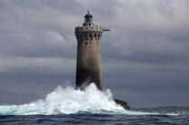 Le phare du Four. © Philip Plisson / Plisson La Trinité / AA22769 - Nos reportages photos - Phares France