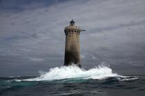 Le phare du Four. © Philip Plisson / Plisson La Trinité / AA22787 - Nos reportages photos - Phares France