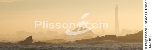 Le phare de l'île Vierge - © Philip Plisson / Plisson La Trinité / AA22817 - Nos reportages photos - Ile Vierge [L']