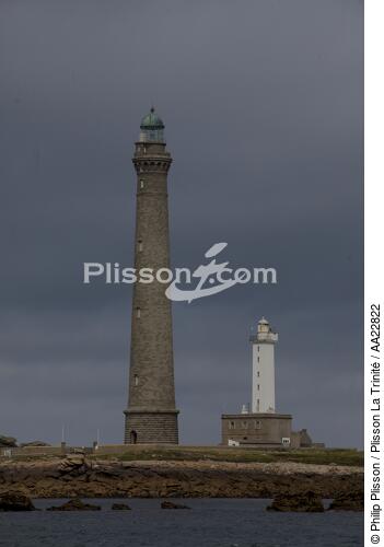 Le phare de l'île Vierge - © Philip Plisson / Plisson La Trinité / AA22822 - Nos reportages photos - Ile Vierge [L']
