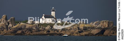 Brignogan and his lighthouse. - © Philip Plisson / Plisson La Trinité / AA22829 - Photo Galleries - Lighthouse [29]