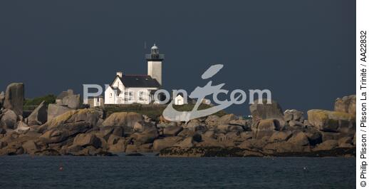 Brignogan and his lighthouse. - © Philip Plisson / Plisson La Trinité / AA22832 - Photo Galleries - Lighthouse [29]