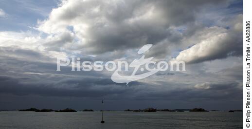 In the Bay of Paimpol. - © Philip Plisson / Plisson La Trinité / AA22886 - Photo Galleries - Sky