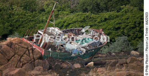 Island Brehat. - © Philip Plisson / Plisson La Trinité / AA22923 - Photo Galleries - Shipwreck