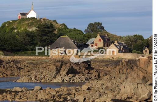 Island Brehat. - © Philip Plisson / Plisson La Trinité / AA22949 - Photo Galleries - Religious monument