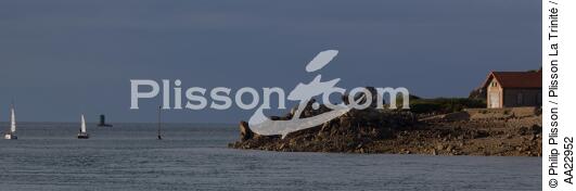Island Brehat. - © Philip Plisson / Plisson La Trinité / AA22952 - Photo Galleries - Island [22]