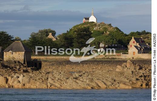 L'île de Bréhat. - © Philip Plisson / Plisson La Trinité / AA22953 - Nos reportages photos - Moulin à marée