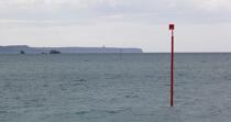 Le Cap Fréhel vu de la Baie de Lancieux. © Philip Plisson / Plisson La Trinité / AA23006 - Nos reportages photos - De Cancale à Saint-Brieuc