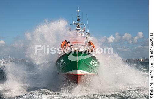 Canot de sauvetage - SNSM - © Philip Plisson / Plisson La Trinité / AA23118 - Nos reportages photos - Canot de sauvetage