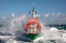 Canot de sauvetage - SNSM © Philip Plisson / Plisson La Trinité / AA23121 - Nos reportages photos - Sauvetage en mer