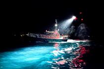 Lifeboat - SNSM © Philip Plisson / Plisson La Trinité / AA23129 - Photo Galleries - Night