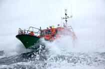 Lifeboat. © Philip Plisson / Plisson La Trinité / AA23136 - Photo Galleries - Rough seas