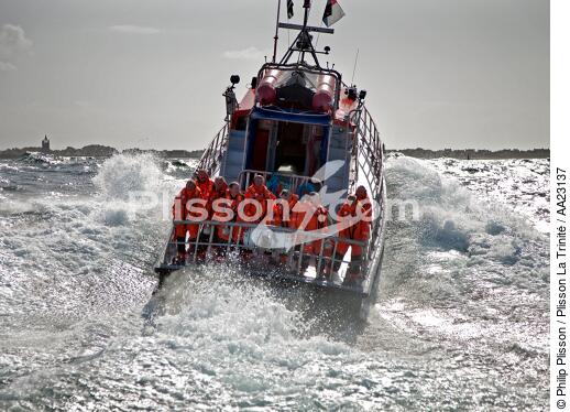 Canot de sauvetage - SNSM - © Philip Plisson / Plisson La Trinité / AA23137 - Nos reportages photos - Canot de sauvetage