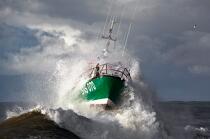 Le canot tout temps de l'île d'Oléron. © Philip Plisson / Pêcheur d’Images / AA23161 - Nos reportages photos - Sauvetage en mer
