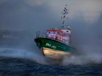 Lifeboat. © Philip Plisson / Plisson La Trinité / AA23162 - Photo Galleries - Rough seas