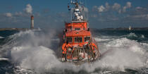 Life Boat from St Malo Station © Philip Plisson / Pêcheur d’Images / AA23193 - Photo Galleries - Sea Rescue