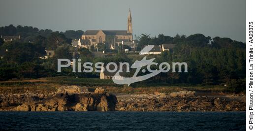 Plougrescant. - © Philip Plisson / Plisson La Trinité / AA23375 - Nos reportages photos - Eglise
