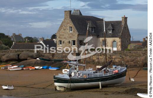 Ploumanac'h on the pink granite coast. - © Philip Plisson / Plisson La Trinité / AA23434 - Photo Galleries - Côtes d'Armor
