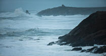 Percho the tip of the Quiberon peninsula © Philip Plisson / Pêcheur d’Images / AA23452 - Photo Galleries - Rough weather