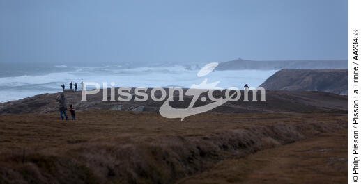 Storm on the wild coast of Quiberon - © Philip Plisson / Plisson La Trinité / AA23453 - Photo Galleries - Storms