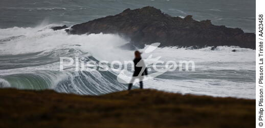 Gale on the peninsula of Quiberon - © Philip Plisson / Pêcheur d’Images / AA23458 - Photo Galleries - Storms