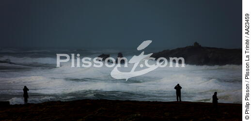 Coup de vent sur la presqu'île de Quiberon - © Philip Plisson / Plisson La Trinité / AA23459 - Nos reportages photos - Mer