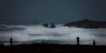 Gale on the peninsula of Quiberon © Philip Plisson / Plisson La Trinité / AA23459 - Photo Galleries - Weather