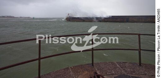 Gale on Quiberon - © Philip Plisson / Plisson La Trinité / AA23465 - Photo Galleries - Storm at sea