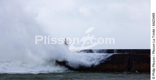 Gale on Quiberon - © Philip Plisson / Plisson La Trinité / AA23469 - Photo Galleries - Rough weather