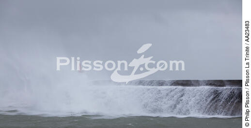 Gale on Quiberon - © Philip Plisson / Plisson La Trinité / AA23483 - Photo Galleries - Quiberon