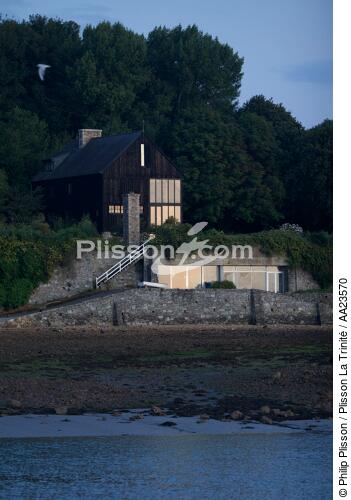 Sur la rivière du Jaudy. - © Philip Plisson / Plisson La Trinité / AA23570 - Nos reportages photos - Côtes d'Armor