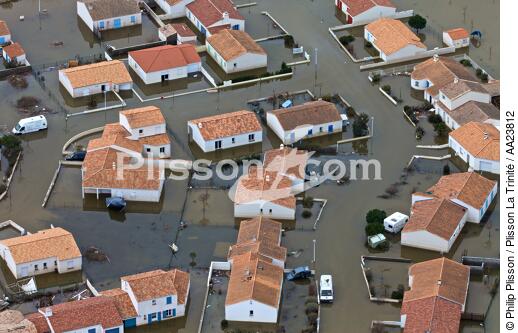 La Faute sur mer - © Philip Plisson / Plisson La Trinité / AA23812 - Photo Galleries - Flood
