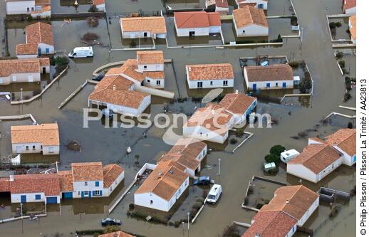 La Faute sur mer - © Philip Plisson / Plisson La Trinité / AA23813 - Photo Galleries - Flood