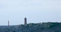 Le phare du Four. © Philip Plisson / Plisson La Trinité / AA23835 - Nos reportages photos - De Ploumanac'h à la pointe Saint-Mathieu