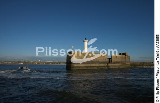 The Carnot sea wall in Boulogne - © Philip Plisson / Plisson La Trinité / AA23855 - Photo Galleries - Nord-Pas-de-Calais