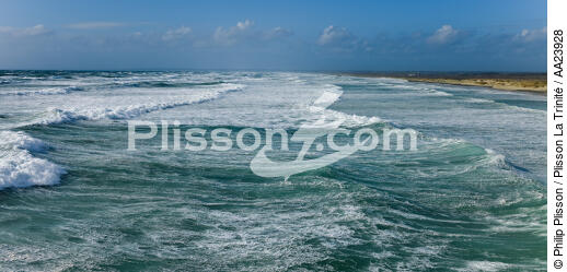 Bay of Audierne - © Philip Plisson / Plisson La Trinité / AA23928 - Photo Galleries - Wave