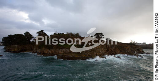 Douarnenez - © Philip Plisson / Plisson La Trinité / AA23942 - Nos reportages photos - Marée haute
