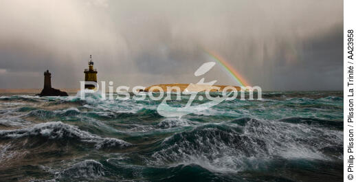 Pointe du Raz - © Philip Plisson / Plisson La Trinité / AA23958 - Photo Galleries - Storm at sea