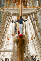 The Rouen Armada 2003 © Philip Plisson / Plisson La Trinité / AA23961 - Photo Galleries - Tall ship / Sailing ship