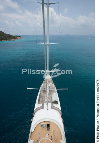 A bord du Ponant. - © Philip Plisson / Plisson La Trinité / AA23976 - Nos reportages photos - Seychelles