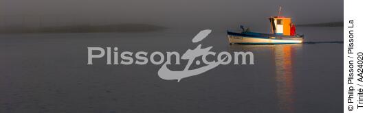 Early morning in the Bay of Morlaix. - © Philip Plisson / Plisson La Trinité / AA24020 - Photo Galleries - Mist