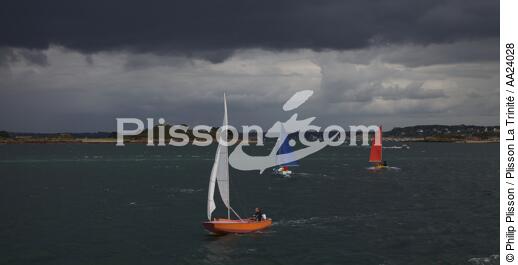 Bay of Morlaix. - © Philip Plisson / Plisson La Trinité / AA24028 - Photo Galleries - Stormy sky