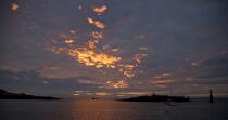 Baie de Morlaix. © Philip Plisson / Plisson La Trinité / AA24048 - Nos reportages photos - Coucher de soleil