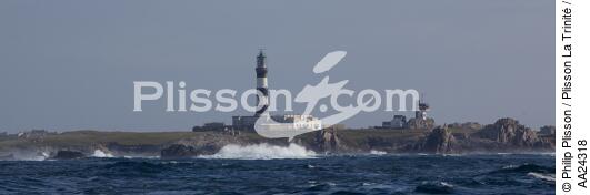 Le phare de Créac'h sur Ouessant - © Philip Plisson / Plisson La Trinité / AA24318 - Nos reportages photos - Ouessant