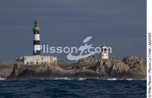Créac'h lighthouse on Ouessant - © Philip Plisson / Plisson La Trinité / AA24325 - Photo Galleries - Pern [The headland of]